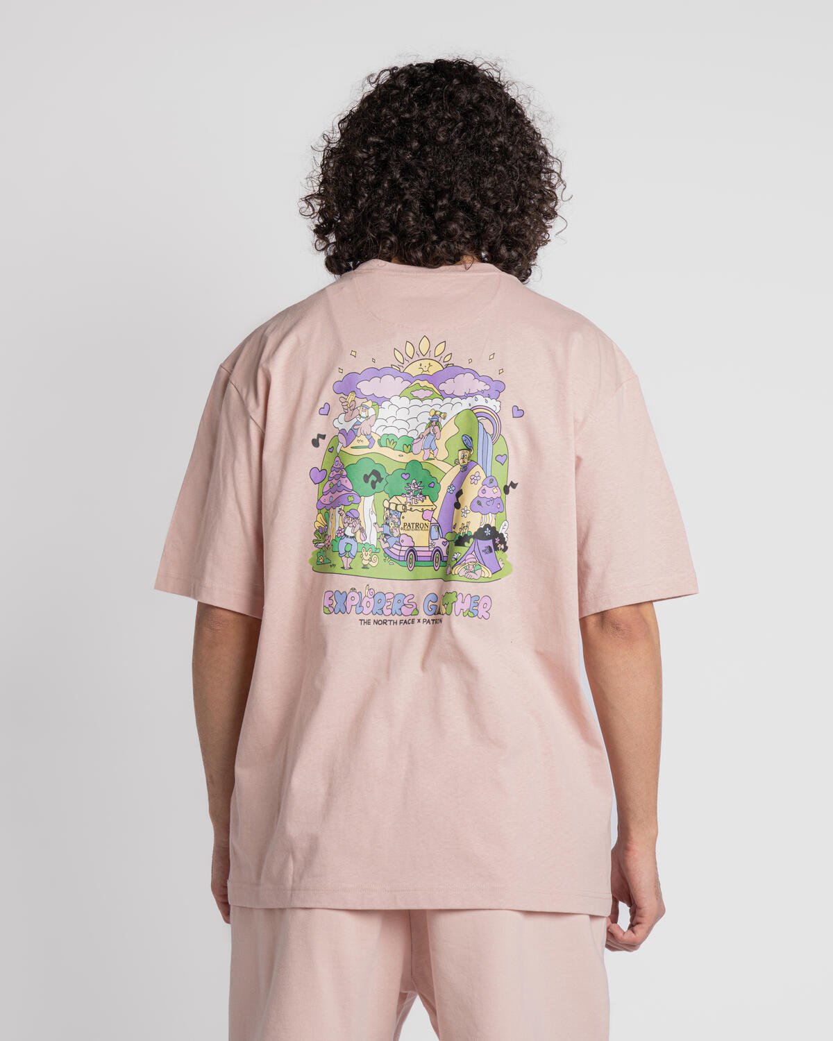 The North Face x Patron Plasticfree Peaks Oversized Tee